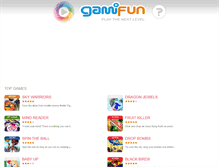 Tablet Screenshot of gamifun.com